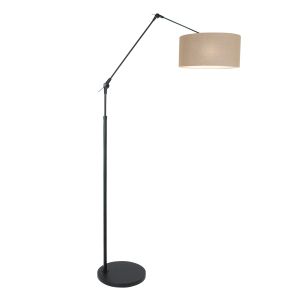 Steinhauer Lighting Stehleuchte PRESTIGE CHIC Schwarz Grau 40 cm 8113ZW