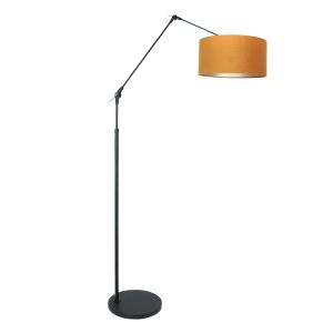 Steinhauer Lighting Stehleuchte PRESTIGE CHIC Schwarz Gold 40 cm 8117ZW