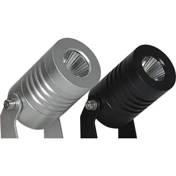 LED-Erdspießstrahler MINI 5W IP65 830 schwarz