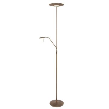 Steinhauer Lighting LED-Stehleuchte ZODIAC LED Bronze 7972BR