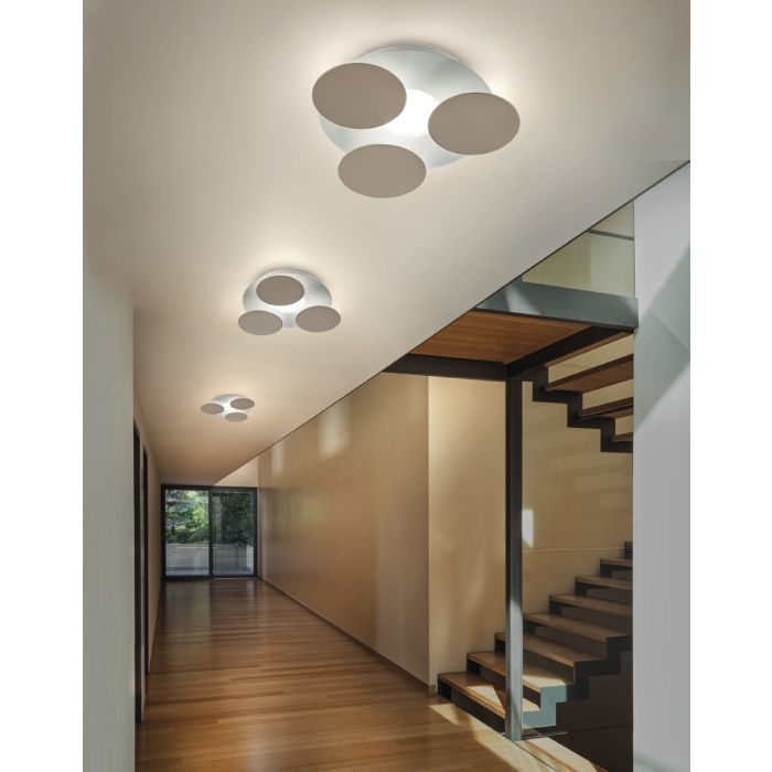 Braga NUVOLA 3er LED-Wand-/Deckenleuchte 2092/PL35C