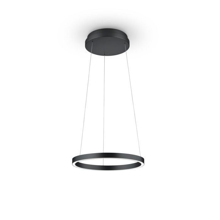 Knapstein LED-Pendelleuchte LISA 40cm schwarz DIM-TO-WARM 51.512.07