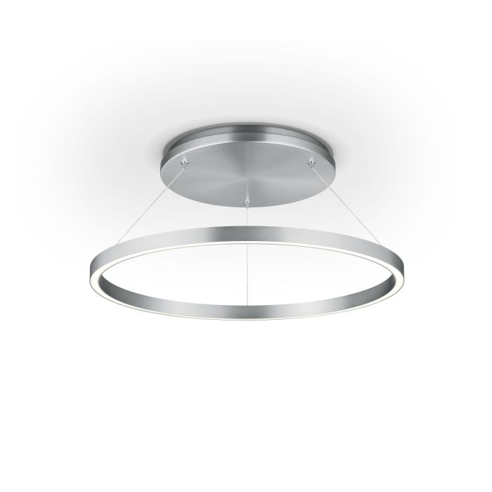 Knapstein LED-Deckenleuchte LISA-D 60cm Nickel 91.367.05