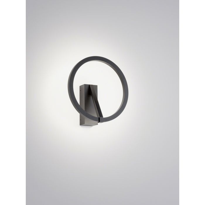 LED-Wandleuchte ELARA Schwarz matt